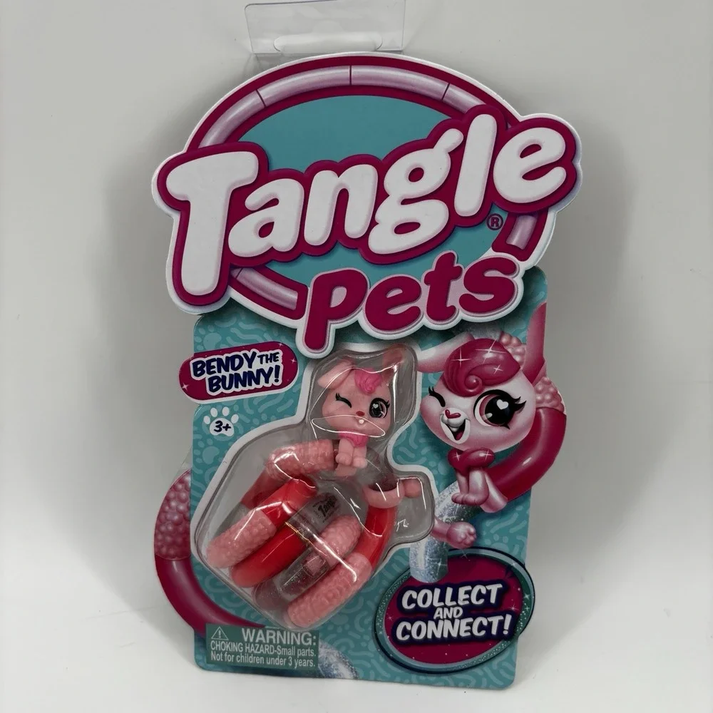 Tangle Pets Uba the Unicorn Adorable Sensory Twist Toy